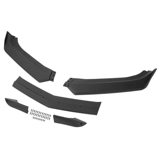 Matte Black Front Bumper Lip Splitter For 2016-2024 CHEVY CAMARO LT LS RS SS