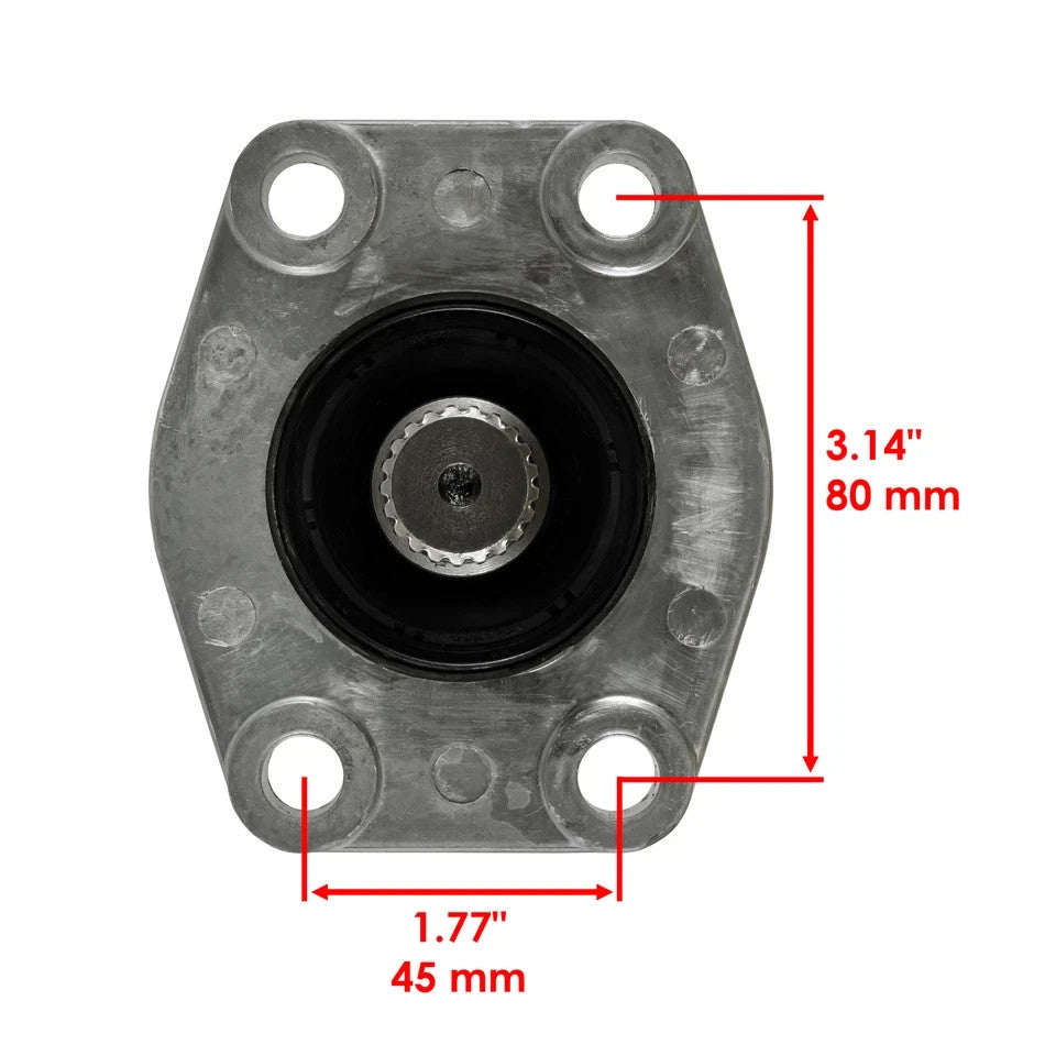 Fits Kawasaki Mule SX Mule 610 Drive Shaft Bearing Carrier 13304-0002 Front Rear