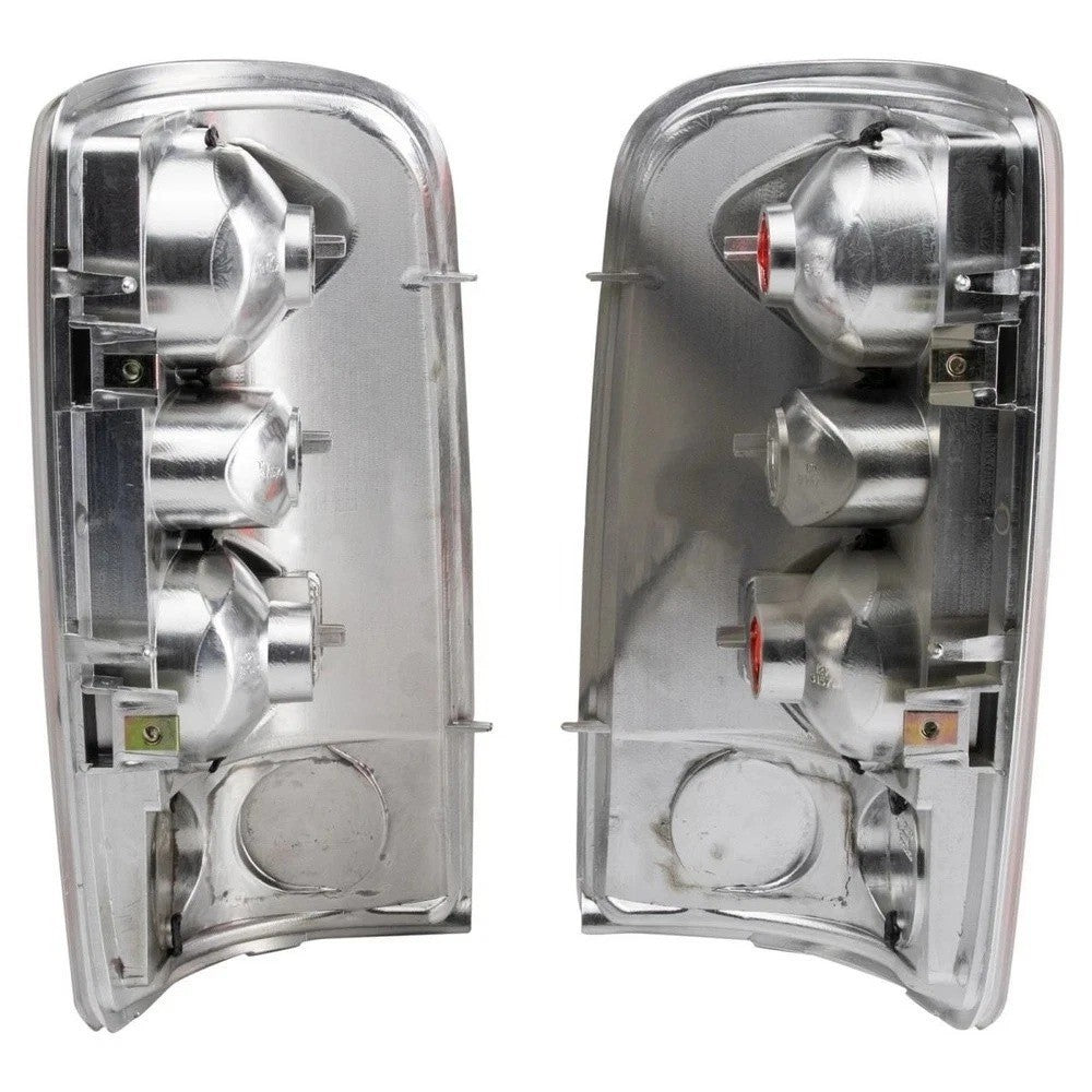 Performance Tail Light Clear Lens Chrome Housing for Tahoe Suburban Yukon