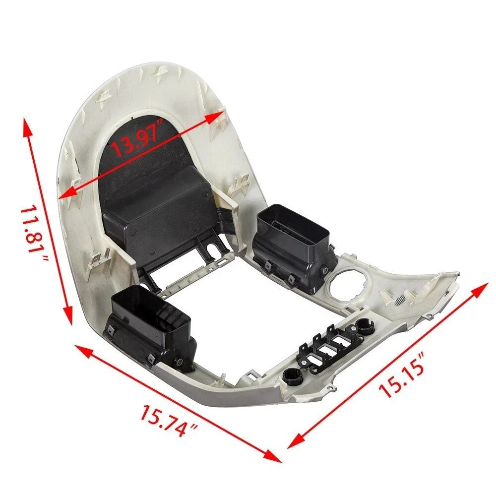 Center Dash Radio Bezel Instrument Panel For Nissan Titan Armada 2004-2006 ABS