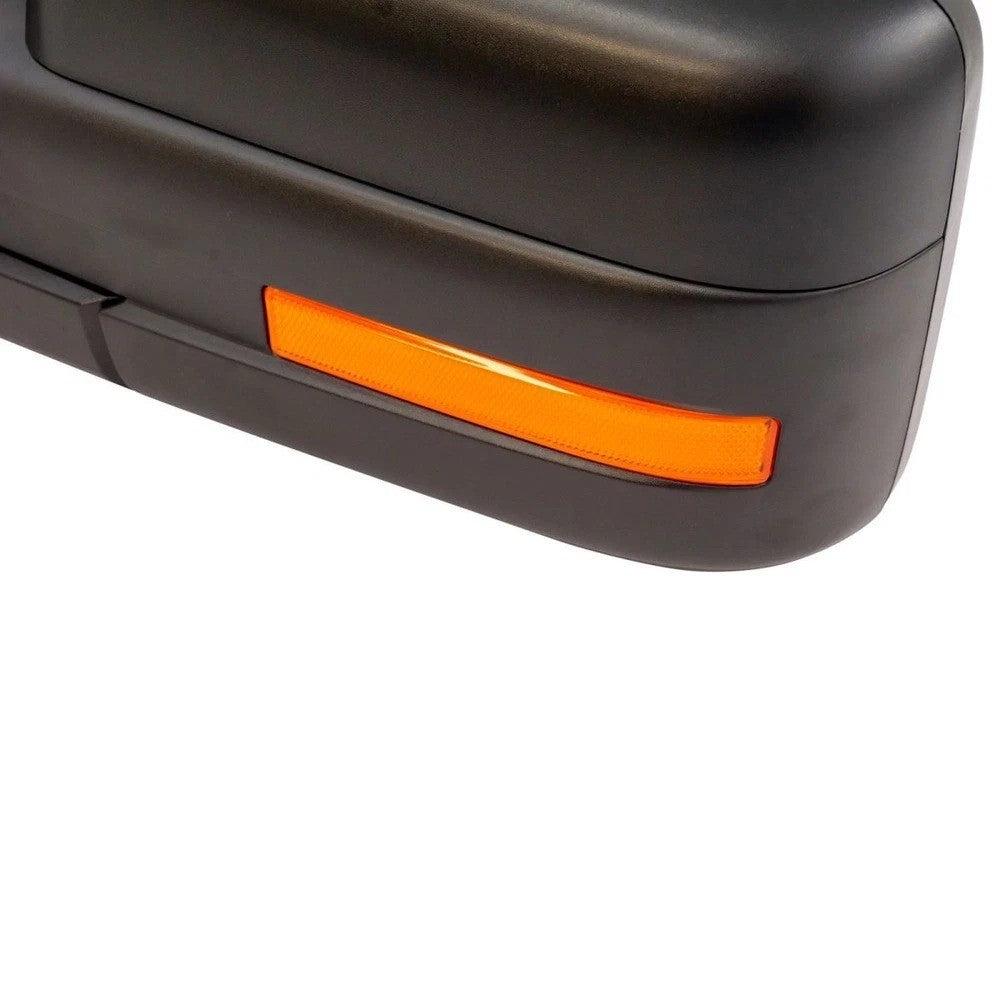 Mirror Power Heated LED Signal Textured Black Driver Side Left LH for 11-14 F150