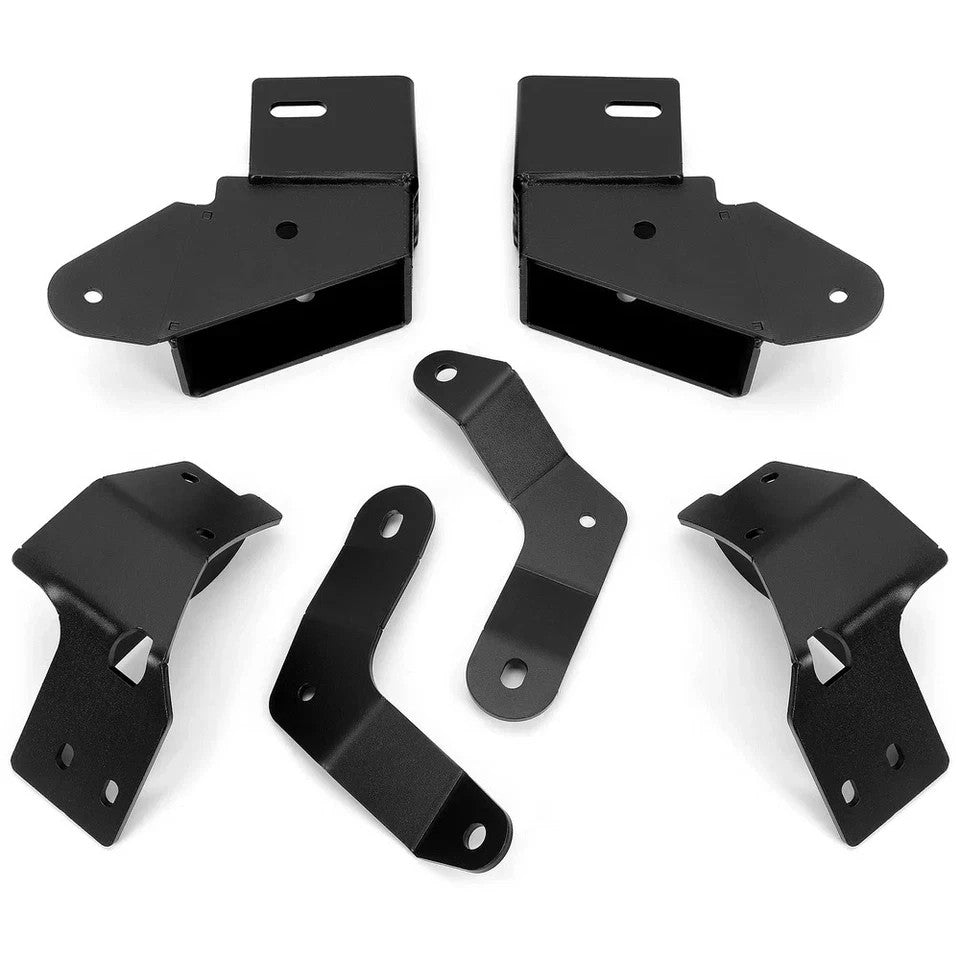 Front Control Arm Drop Relocation Bracket Kit 4.5"-8" For Jeep Cherokee XJ MJ