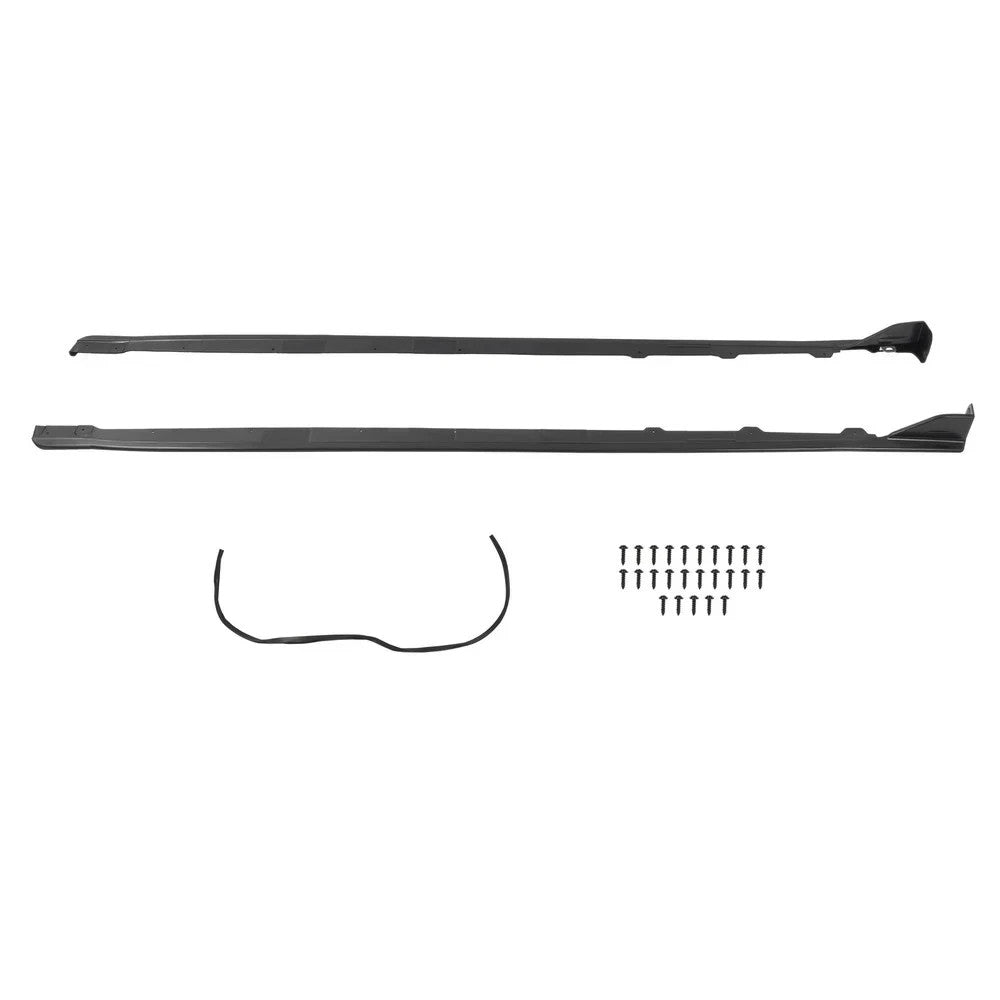 HECASA Side Skirts For 15-21 Subaru WRX STI 4-Dr ST-Style Rocker Panels Body Kit