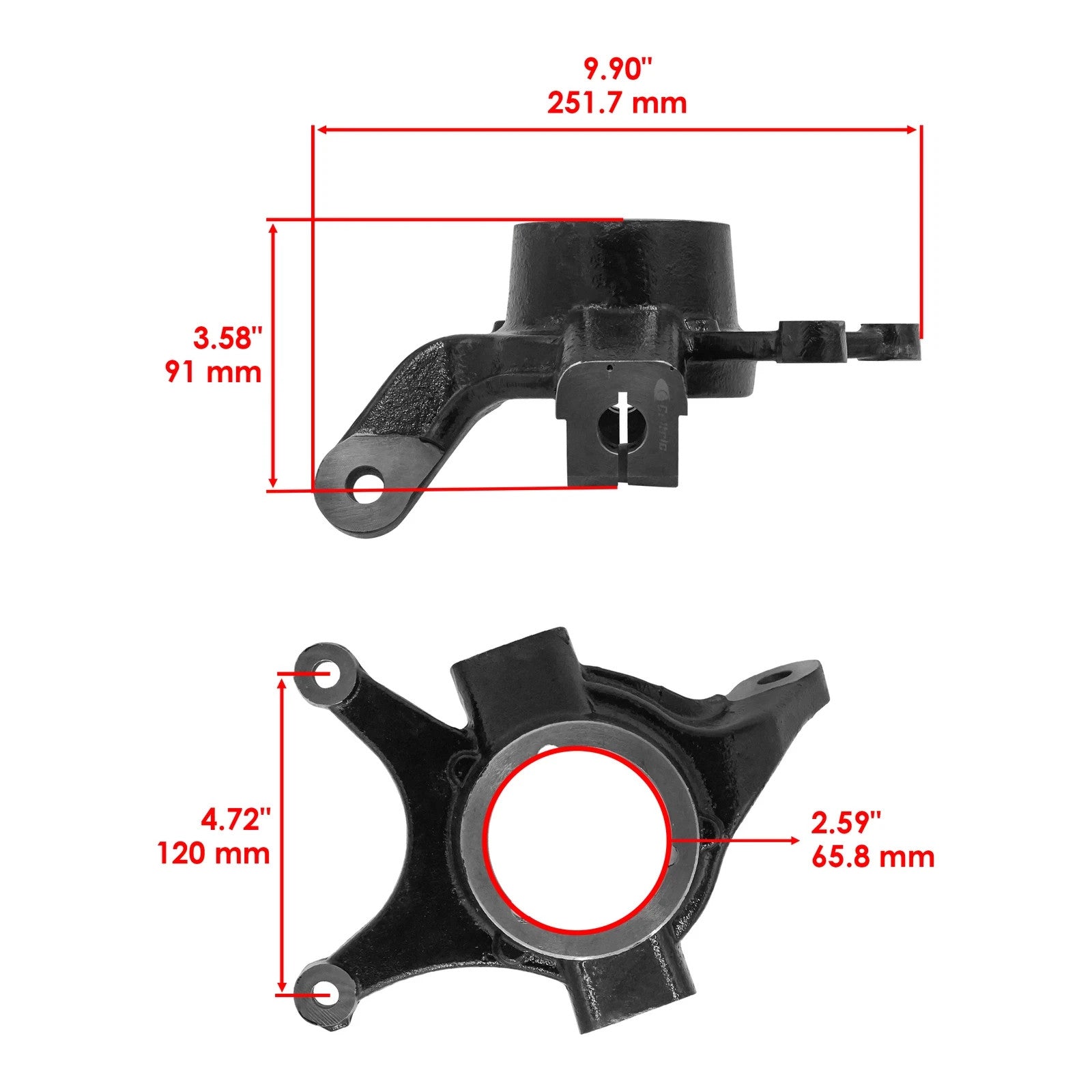 Front Knuckle & Bearing For Polaris RZR XP 1000 / XP 4 1000 2022 Left & Right