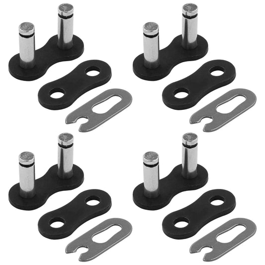 Caltric 525 Chain Master Link For Motorcycle Bike ATV Connecting Link Black