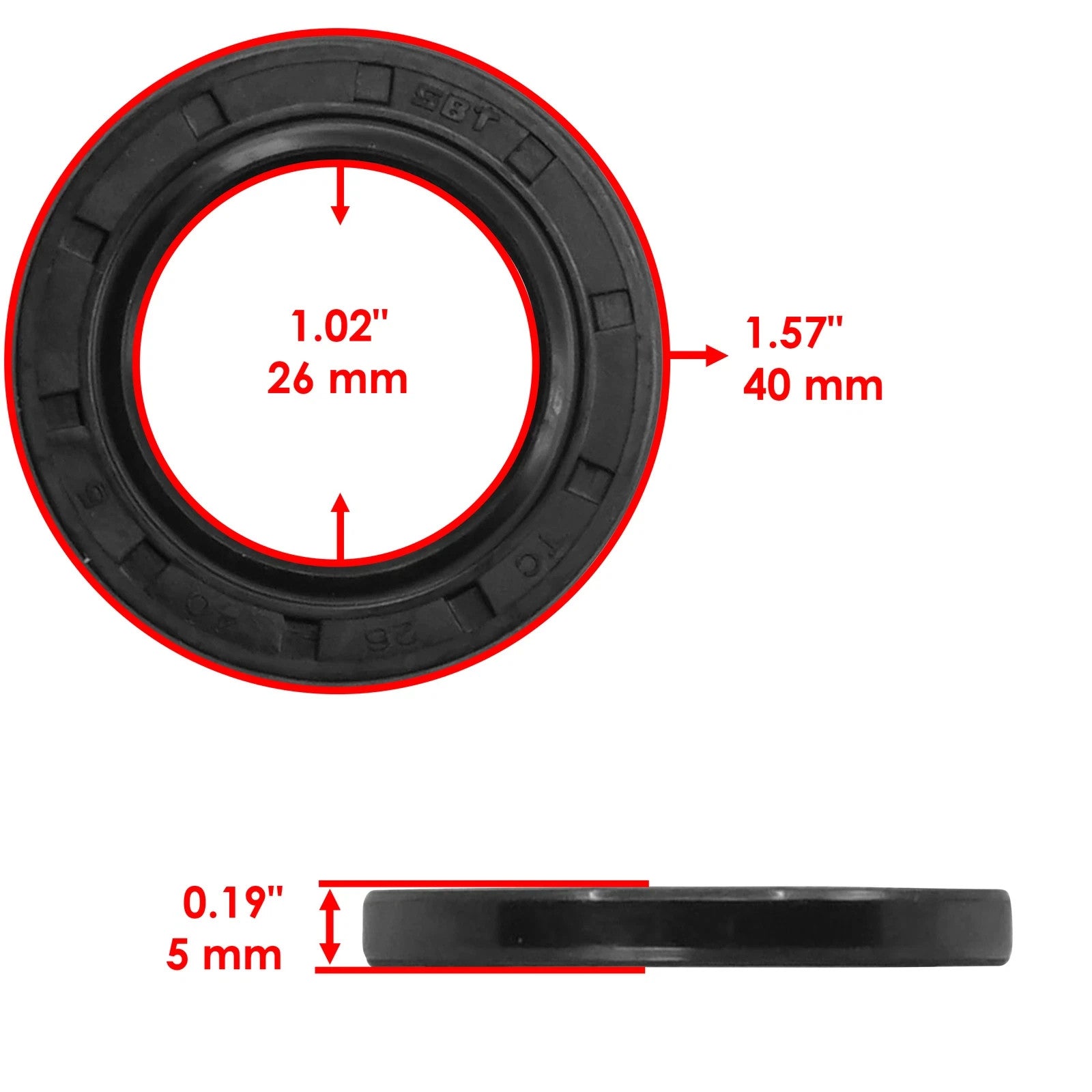 Rear Swing Arm Bushing Kit For Honda Rancher 350 TRX350 00-06 / 400 TRX400 04-07