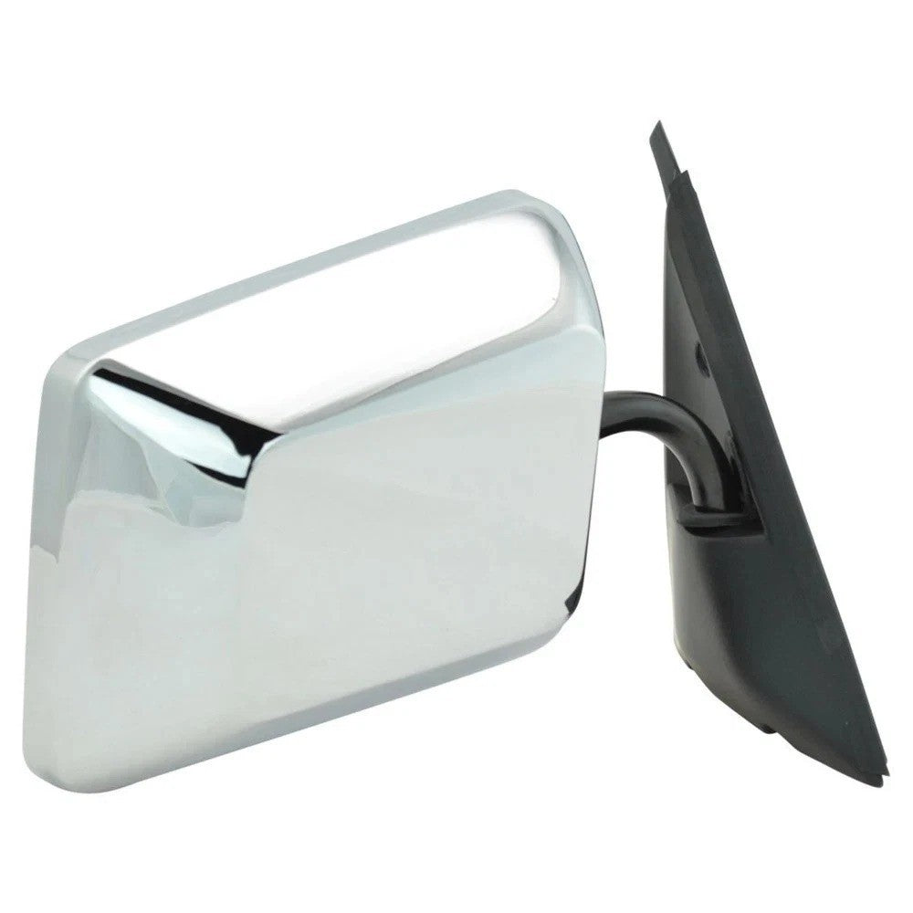 Stainless Steel Chrome Manual Side View Mirror Passenger Right for S10 S15