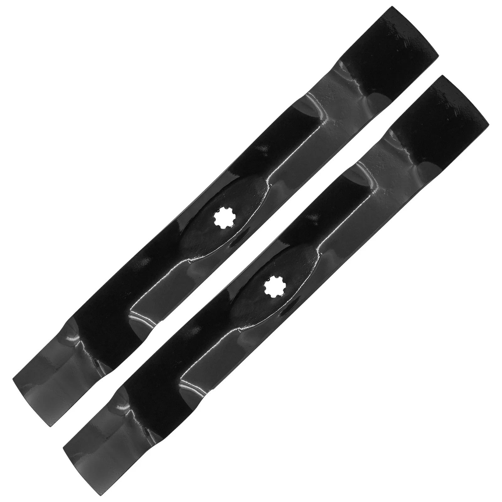 Caltric 21 3/8 inch 7 Point Star 42X" Deck Mulching Blade For John Deere