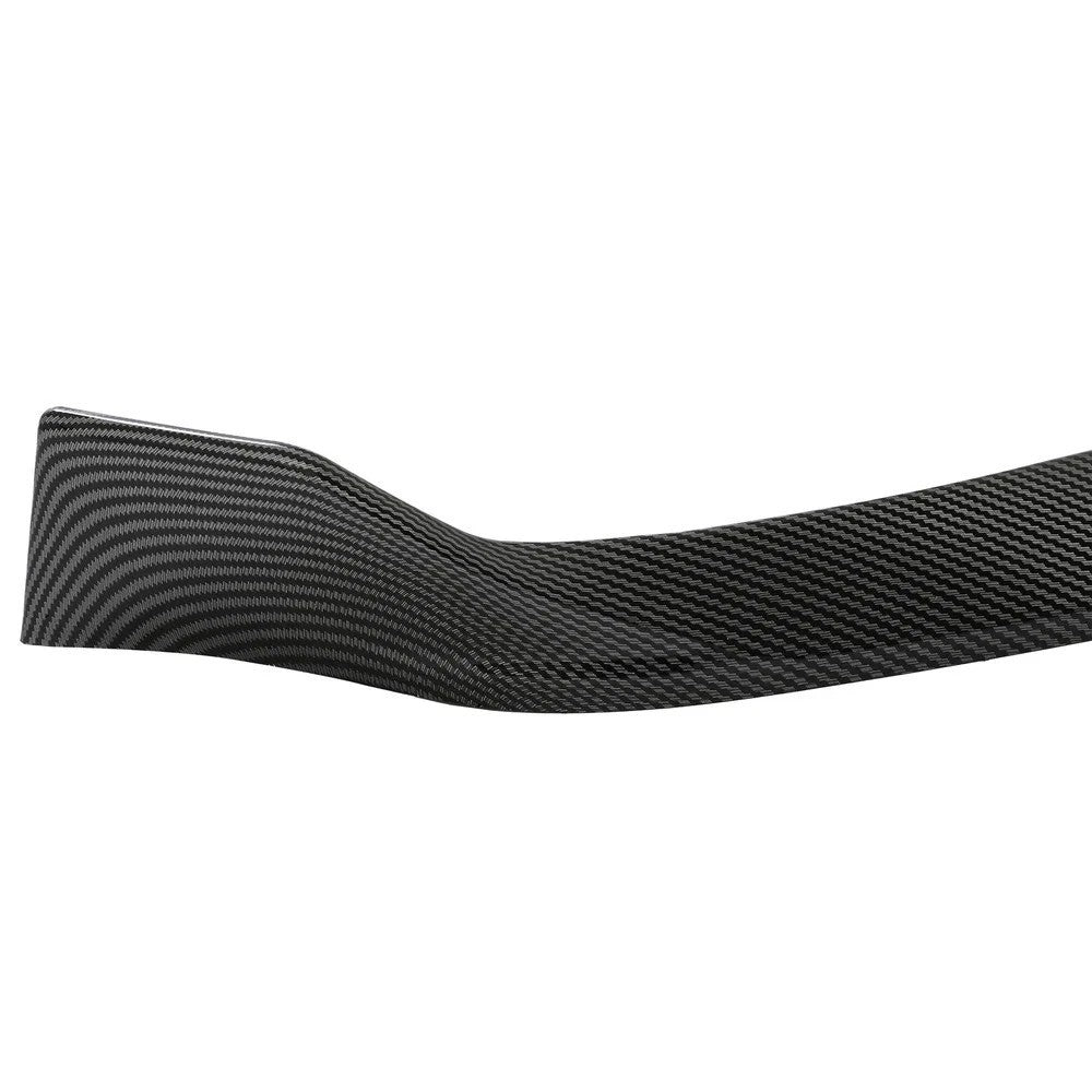 HECASA Carbon Fiber Style Front Bumper Splitter Lip For Tesla Model S 2016-2020