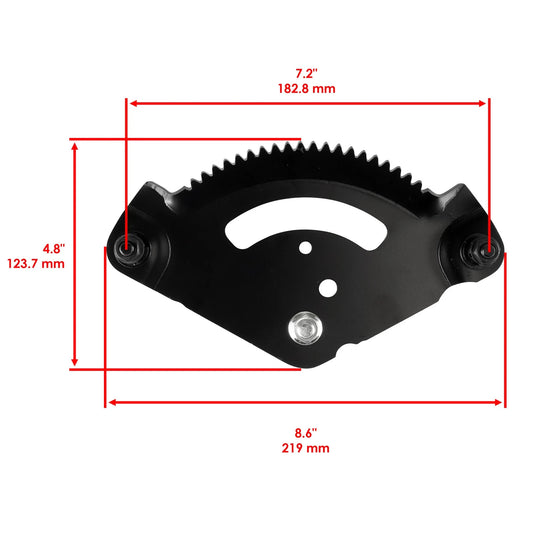 Steering Sector Gear Plate Pinion Gear For Troy Bilt Tb2450 Tb2246 Tb2142 Tb1942