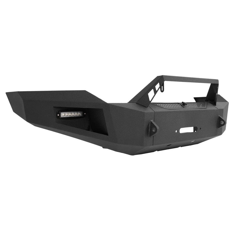 For 2003-2005 Dodge Ram 2500 3500 Front Bumper Guard w/Winch Plate & LED Lights
