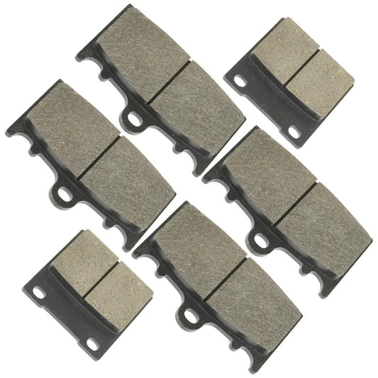 Front Rear Brake Pads for Suzuki GSX-R600 GSXR600 1997-2003 / GSX-R600Z 2001-03