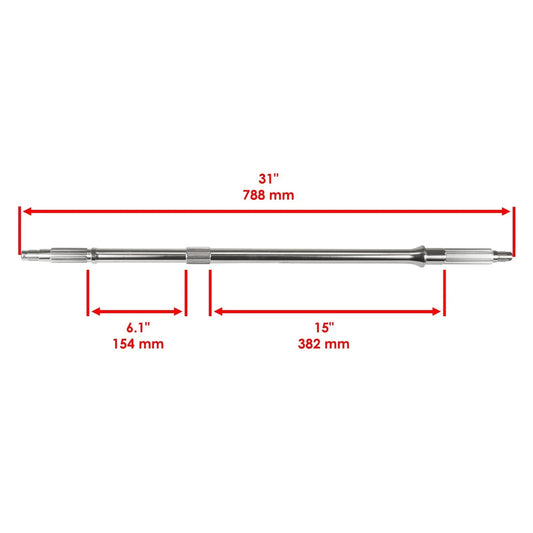 Caltric Rear Axle Shaft for Honda 42311-HA8-000 Rear Axle Shaft TRX250 85-87