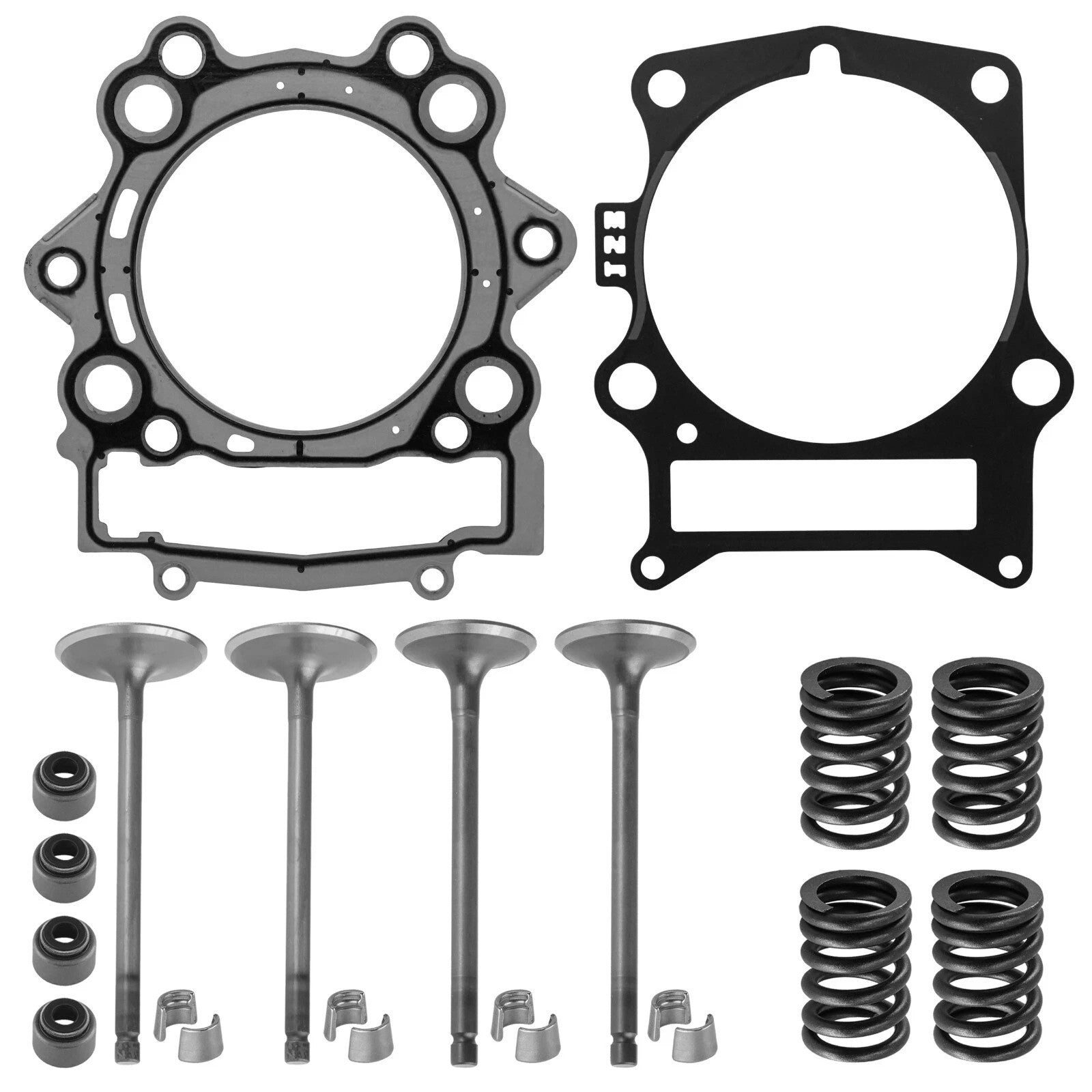 Cylinder Intake Exhaust Valve Kit for Yamaha Raptor 700 YFM700R 2006-2014