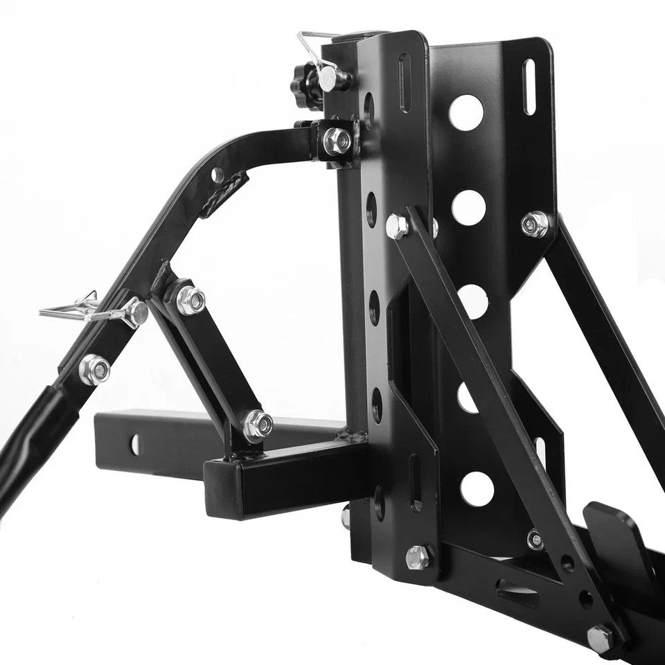 Portable Motorcycle Trailer Carrier Tow Dolly Hauler Rack Hitch Mount 800LBS