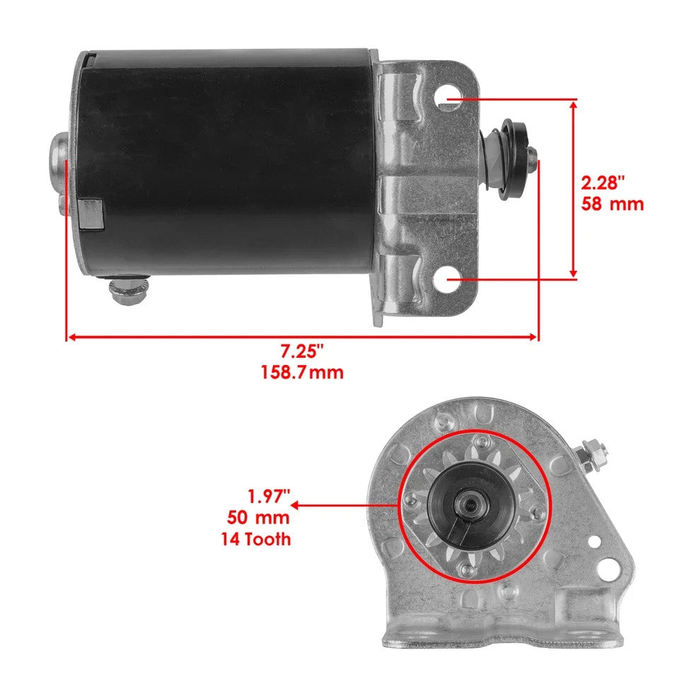 Starter for John Deere Tractor Lawn And Garden E100 E110 100 Series / Mia13018