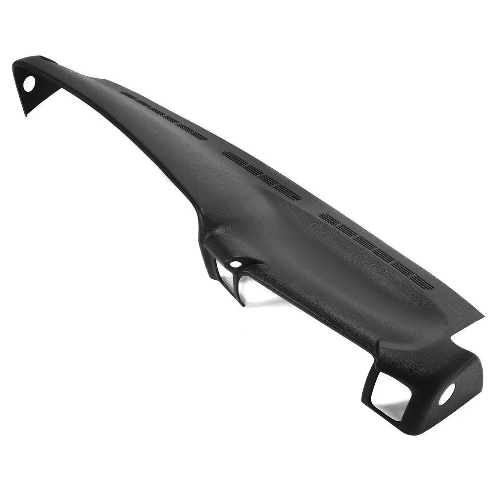 Black Molded Dash Cover Cap Board Overlay For 1999-06 03 Chevy Silverado Sierra