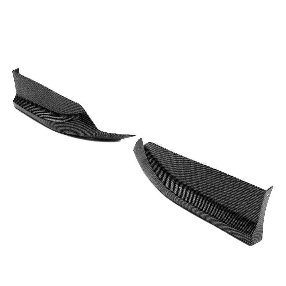 For 2016-17 Honda Accord 4DR HFP Style Carbon Fiber Rear Bumper Spoiler Lip 2PCS