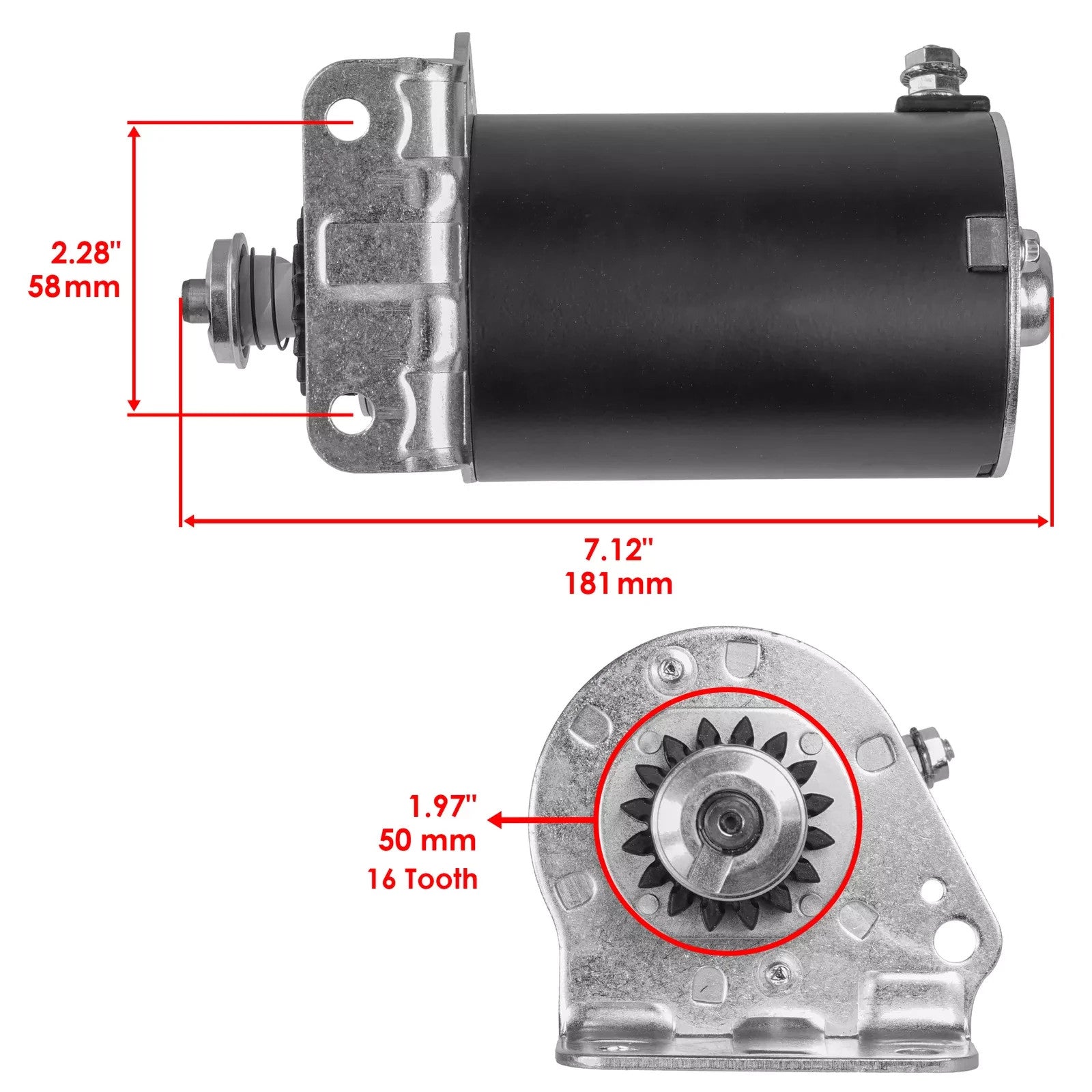 Starter for Cub Cadet BS-499521 BS-795121 BS-399169 BS-691262