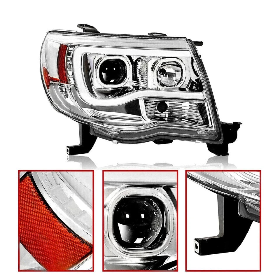 For Toyota Tacoma 2005-2007-2011 Left&Right LED Headlights Headlamps Assembly