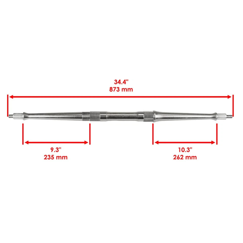 Caltric Rear Axle Shaft for Yamaha 3GD-25381-00-00 Warrior 350 YFM350