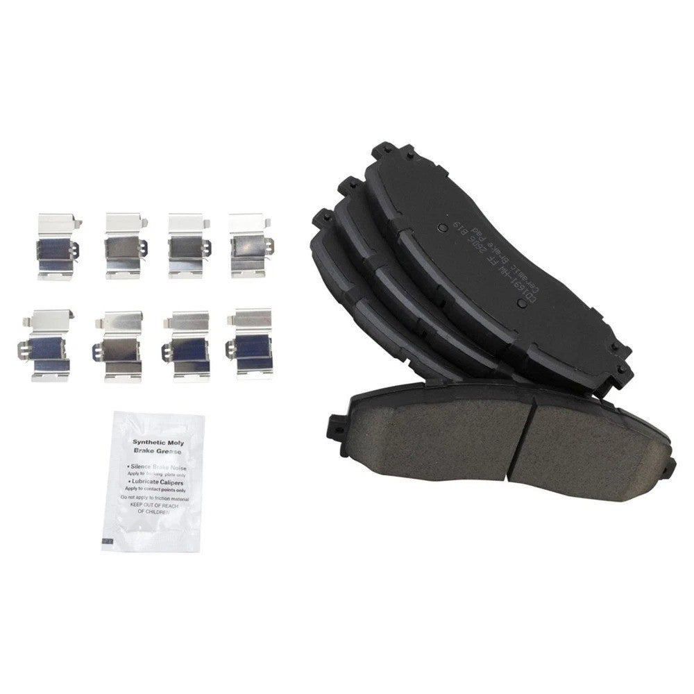 Rear Premium Posi Ceramic Disc Brake Pad & Rotor Kit for Ford Pickup Truck