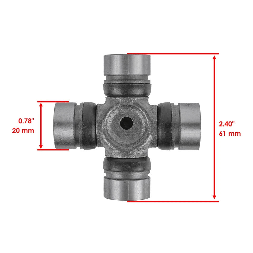 Front Drive Shaft Yoke W/U-Joint for Yamaha Kodiak 400 Yfm400Fw 4X4 1993 - 1998