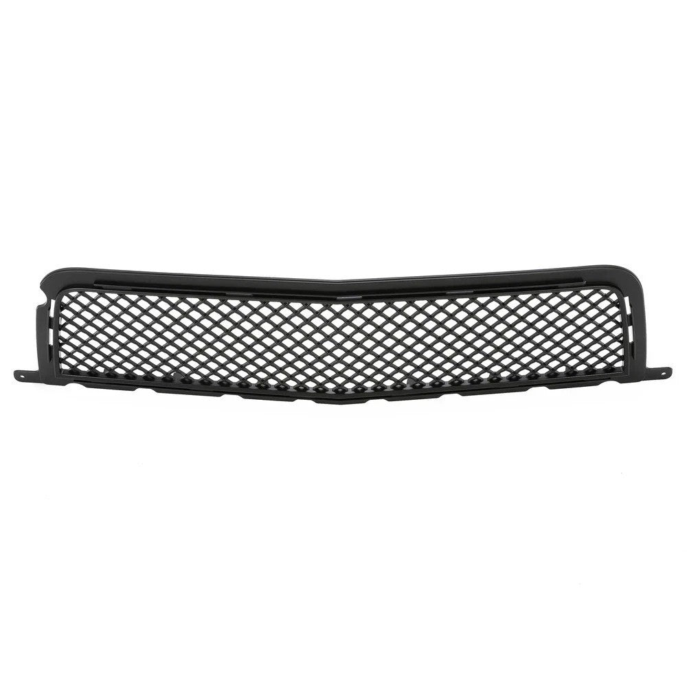 HECASA Front Lower Grille Grill ABS For Cadillac CTS-V 2008-2014 Painted Black