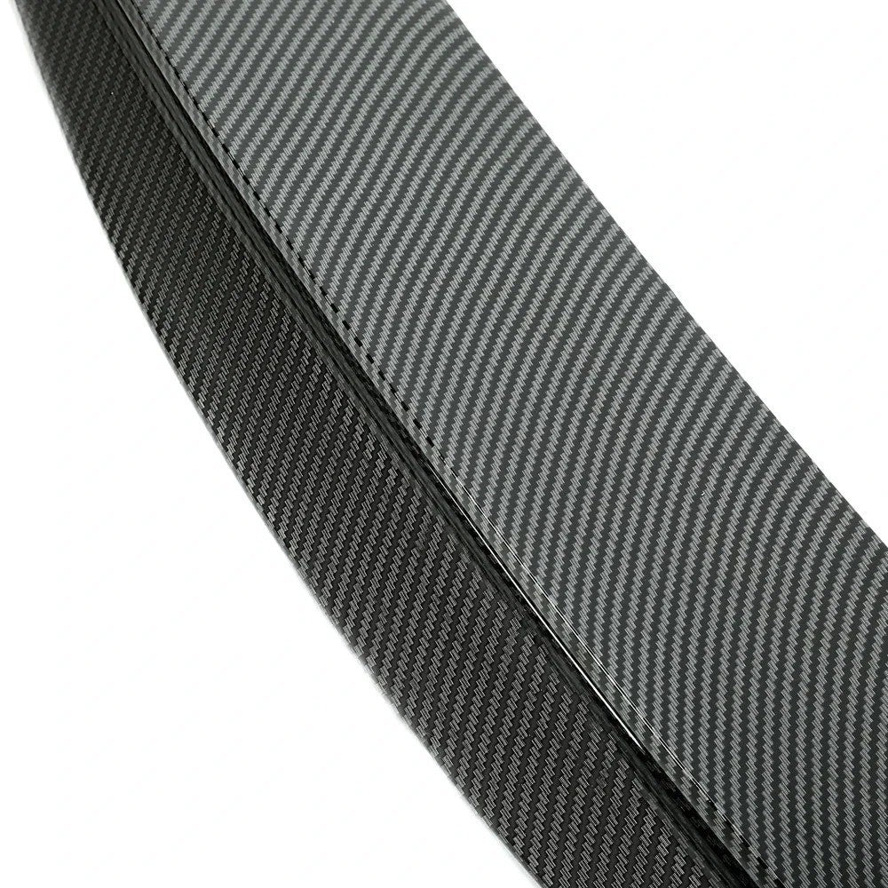 R Style For BMW F10 M5 2012-17 Carbon Fiber Style Front Bumper Chin Lip Splitter
