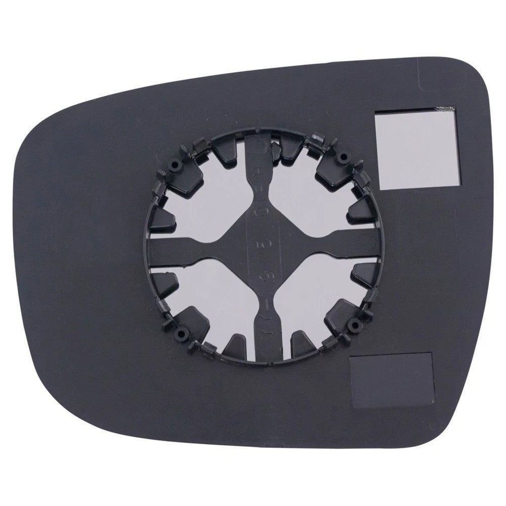 Exterior Non-Heated Mirror Glass w/ Backing Plate RH Passenger Side for Nissan