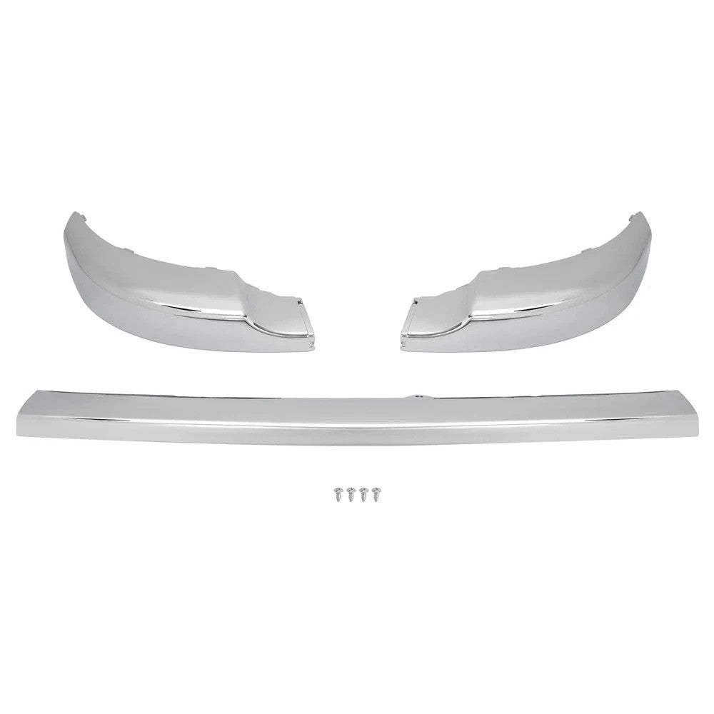 Front Upper Bumper Trim Cover For Chevy Silverado 2500HD 3500HD 2011-2014 Chrome