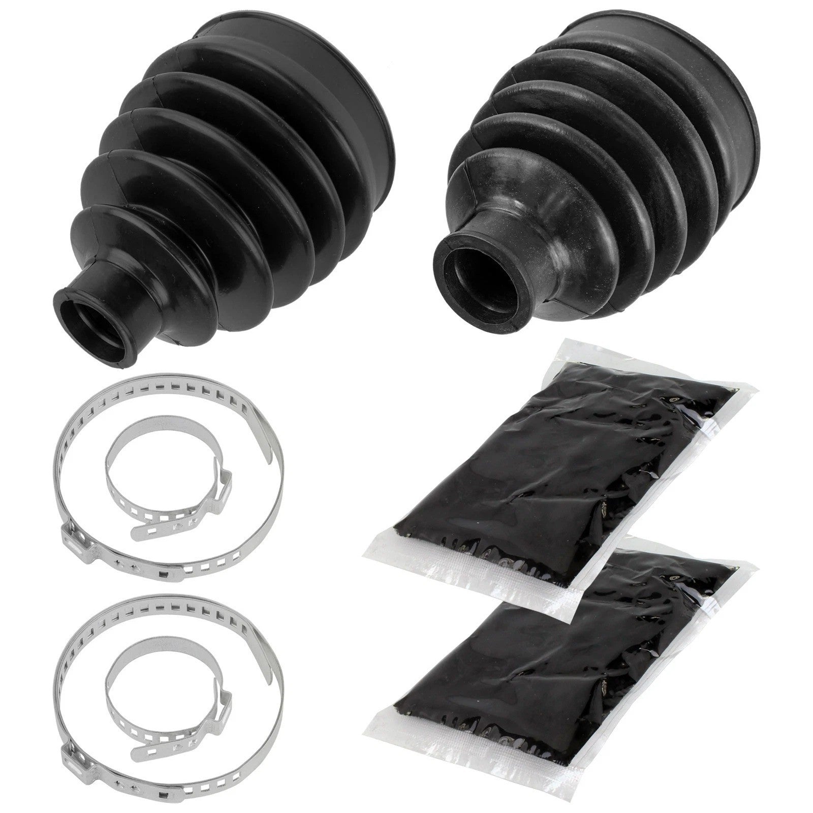 Rear Axle Outer And Inner CV Boot Kit for Polaris Ranger 800 4X4 EFI 2011 13 14