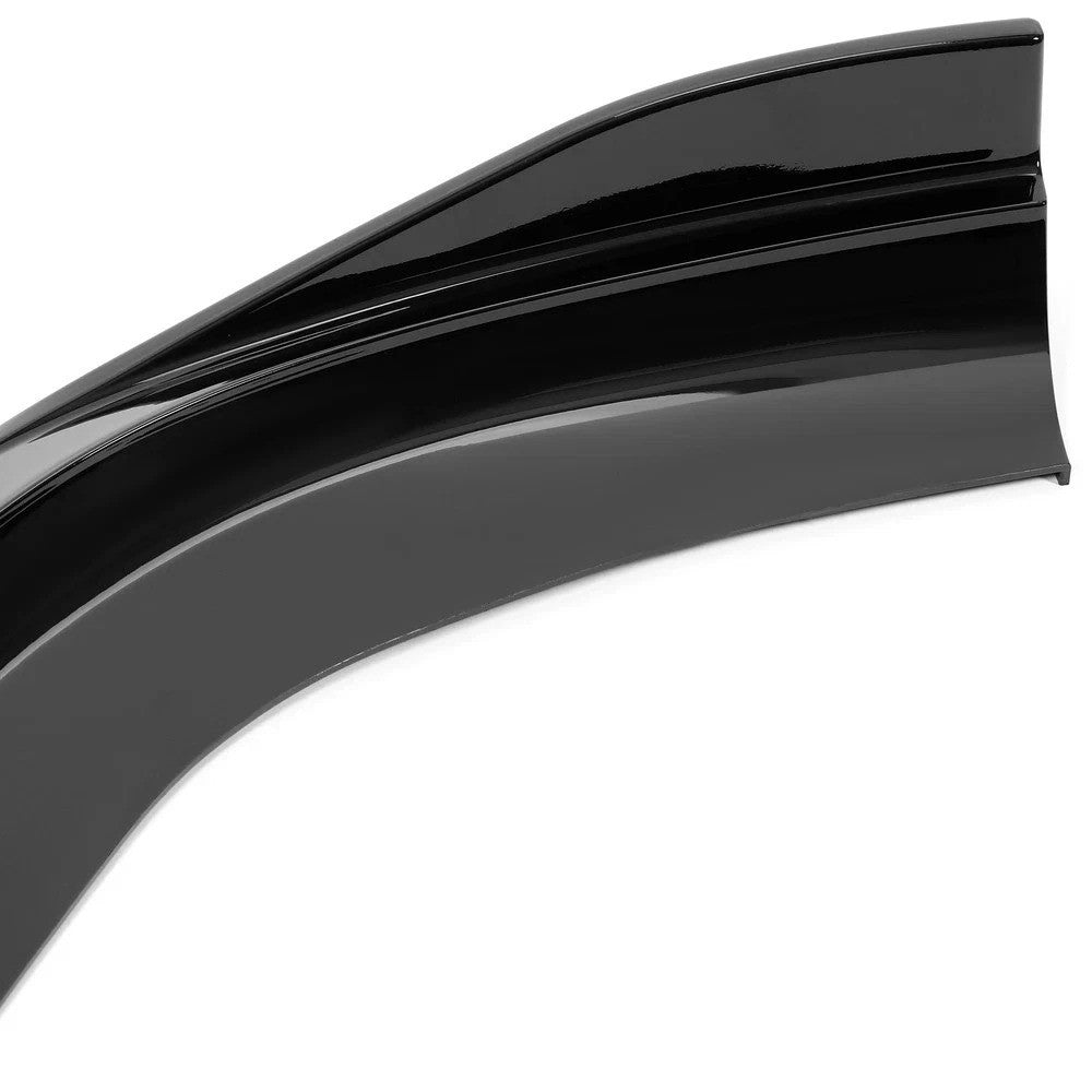 Glossy Black Front Bumper Lip Splitter Spoiler  For Dodge Charger SRT8 2011-2014