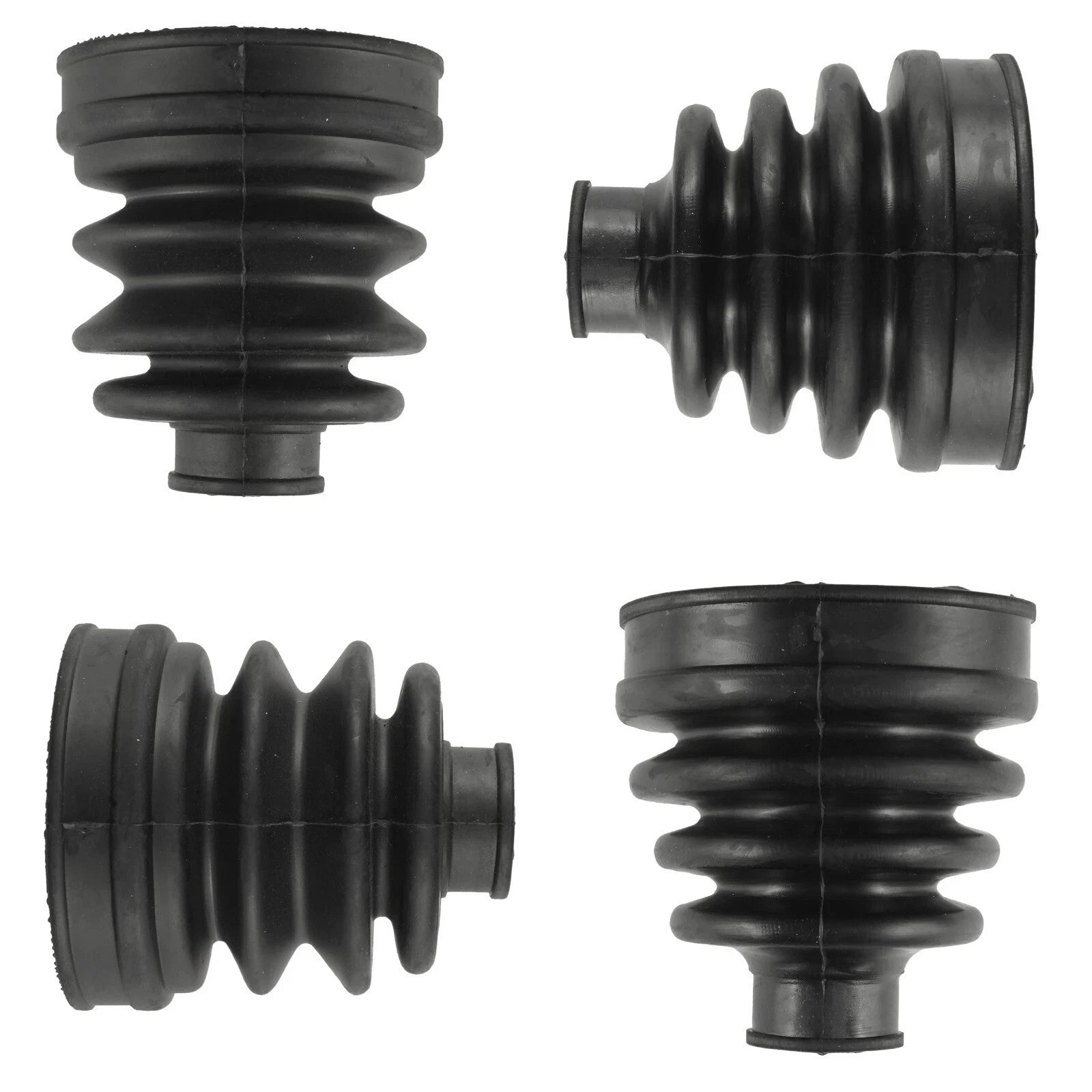 2 Rear Axle Outer And Inner CV Boot Kit for Yamaha Rhino 700 YXR700F Fi 2008-13