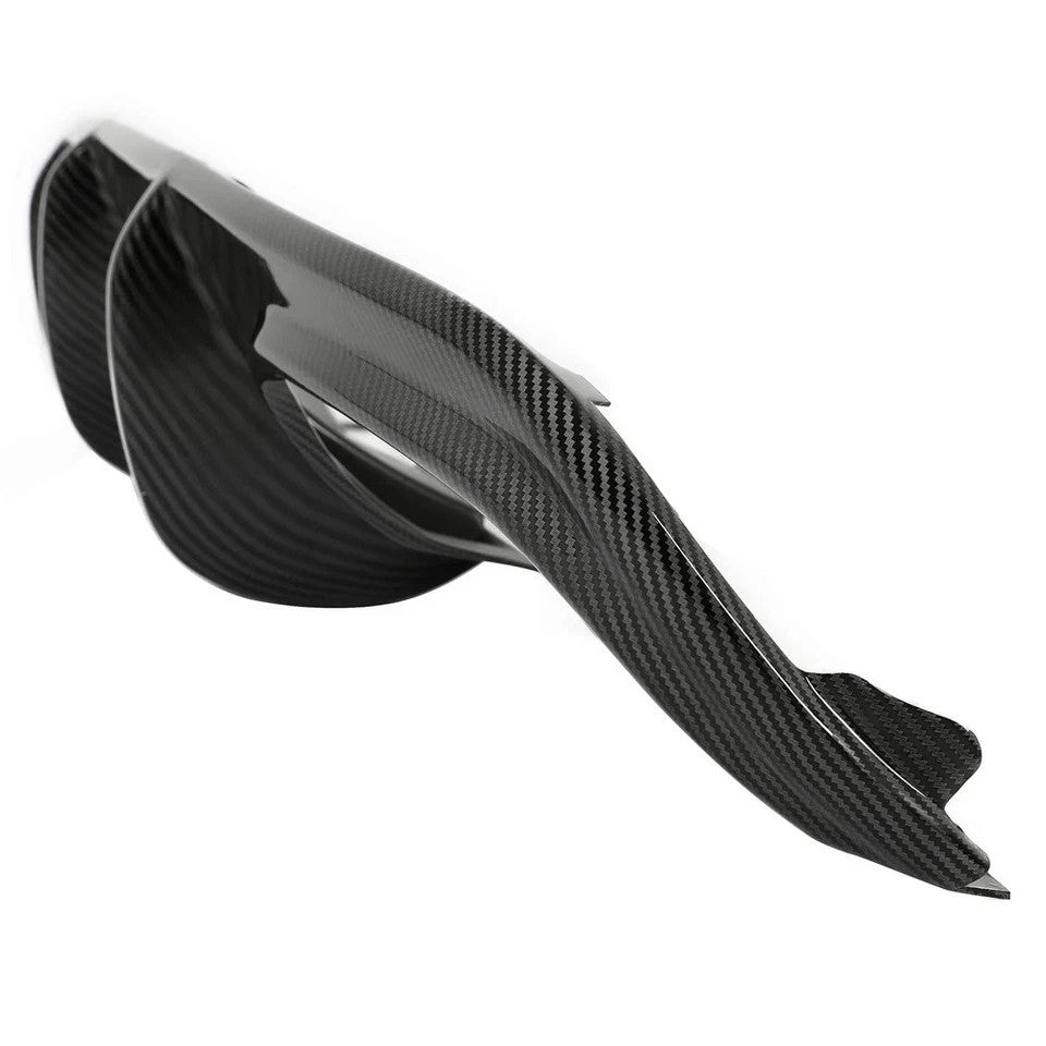 Rear Bumper Diffuser Carbon Fiber Printing For 08-11 Mercedes Benz W204 C-Class