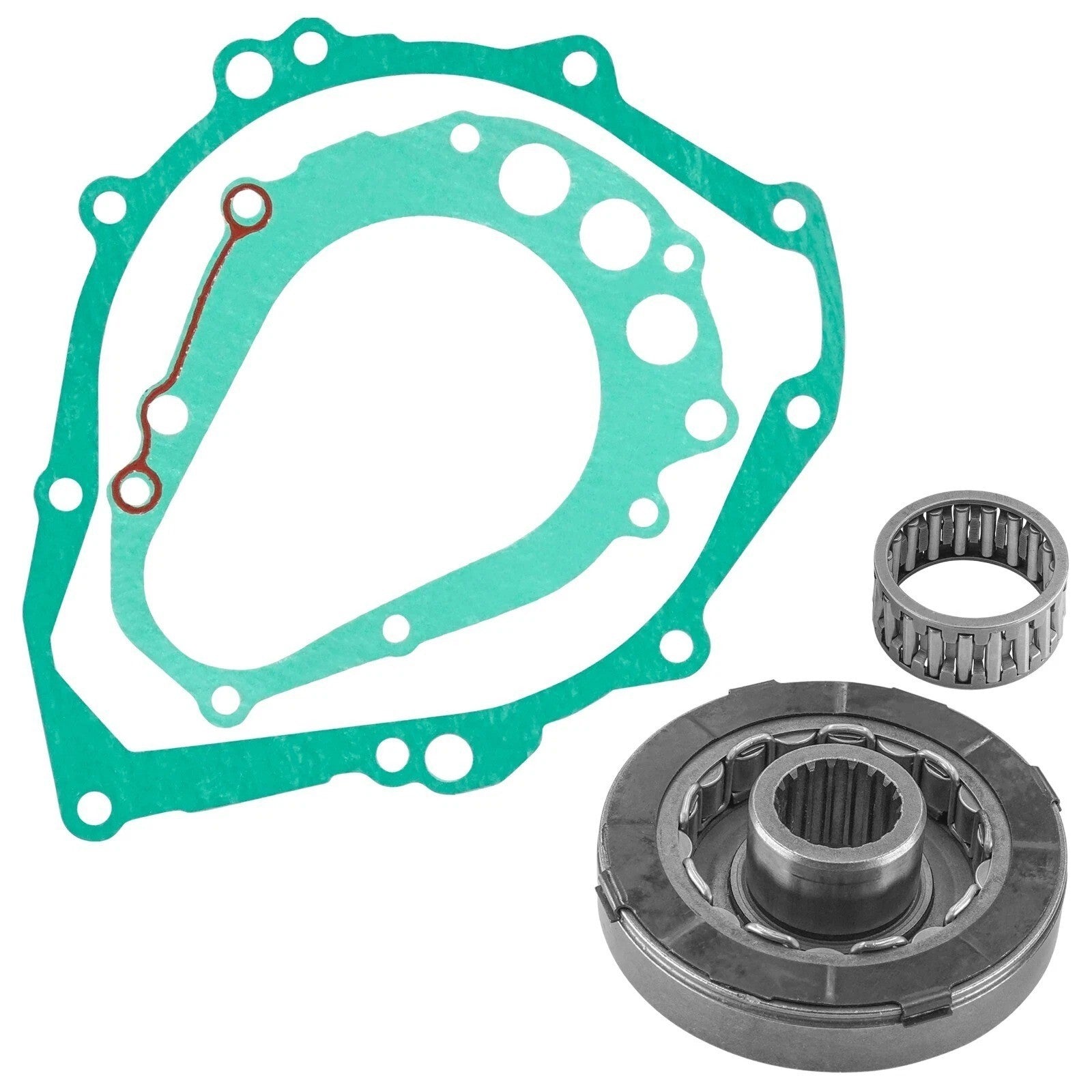 Starter Clutch One Way Bearing & Gasket for Suzuki GSX-1300R Hayabusa 1999-2004