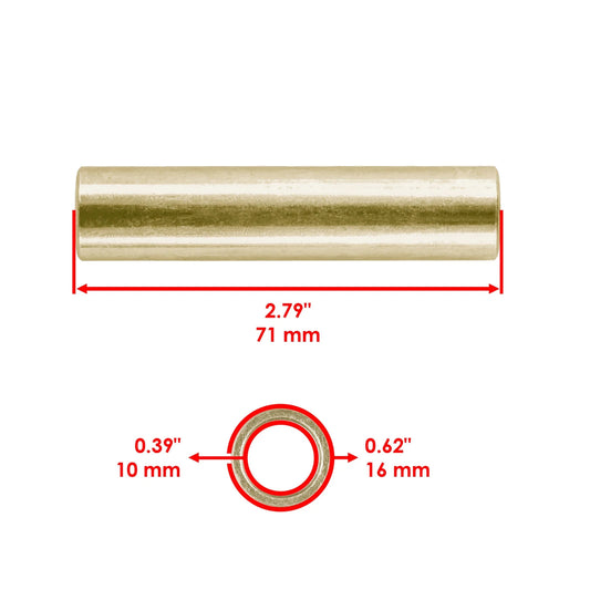 Caltric Front  Rear Upper or Lower Inner A-Arm Pivot Shaft For Polaris 5138797