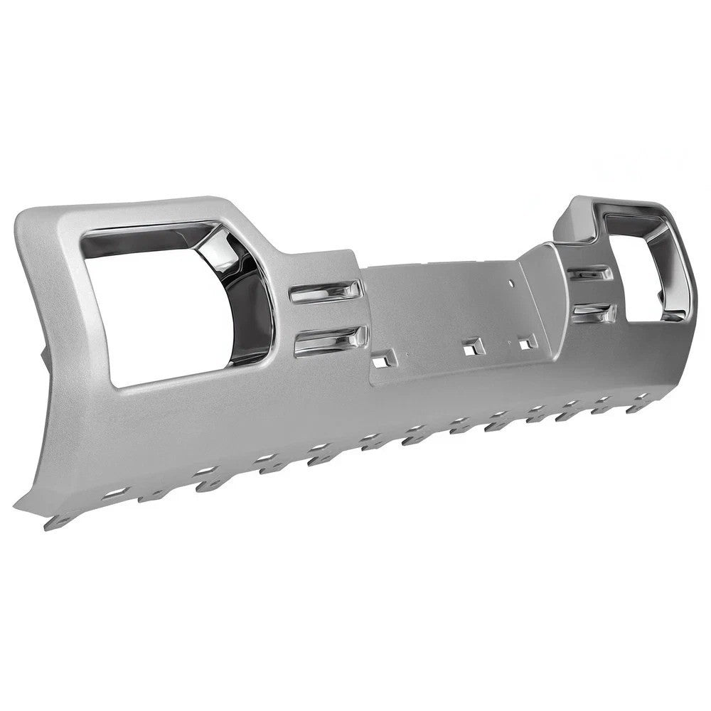 Front Silver Lower Bumper Skid Plate For GMC Sierra 1500 2014-2015 #22902312