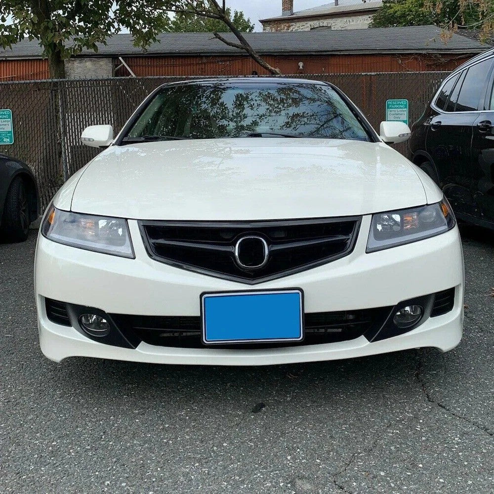 HECASA Front Upper Bumper Grille Grill w/Molding For Acura TSX 2006 2007 2008