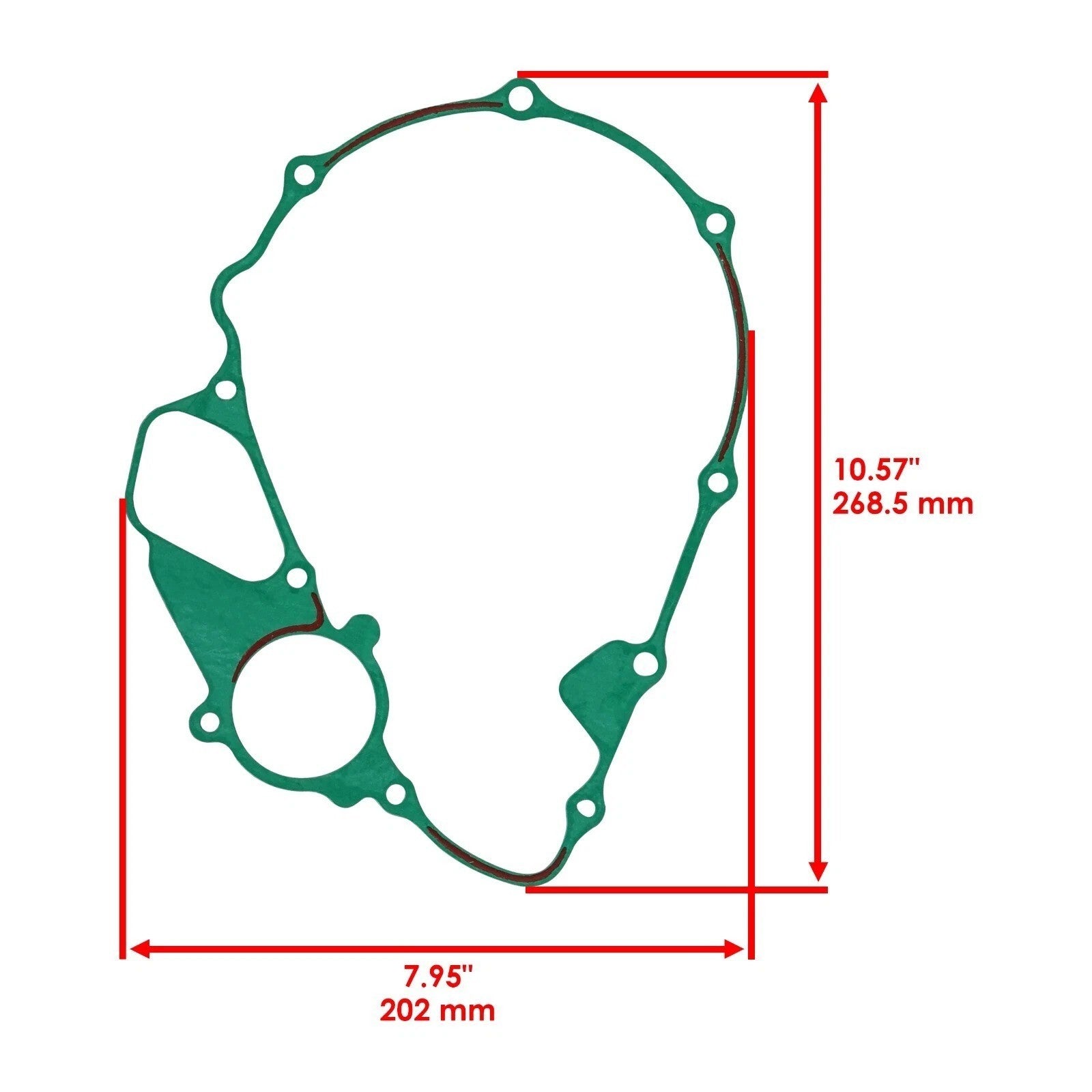 Stator Cover Gasket for Honda 11395-Mr5-800 11395-Mr5-670 11395-Mr5-306