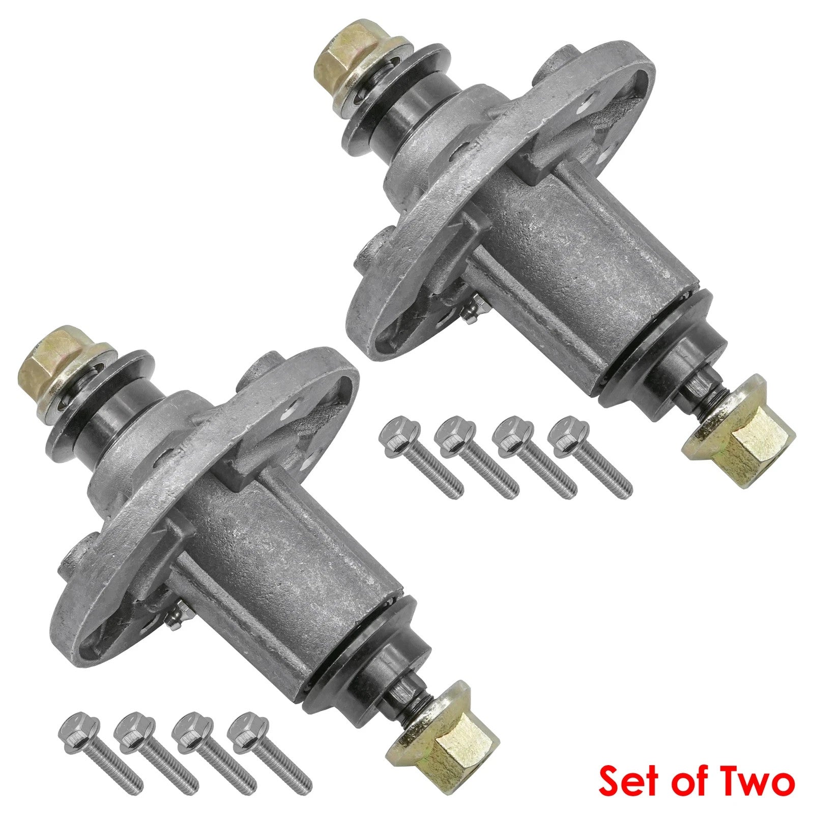 2 Spindle Assemblies for John Deere Oregon 42" 44" 46" 48" 54" Lawn Mower Deck