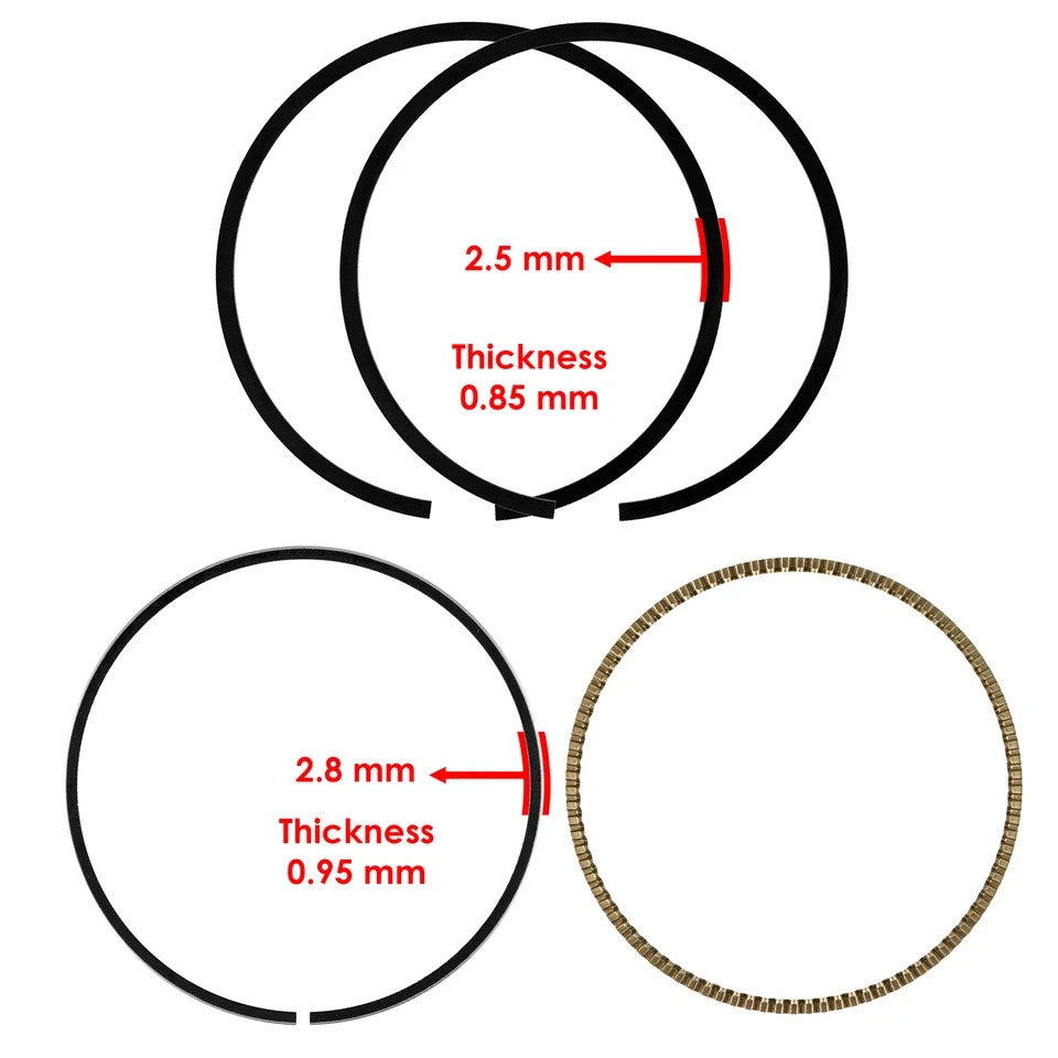 Cylinder Piston Rings For Kawasaki Jet Ski STX-12F 2003-2007 STX15F 2004-2012