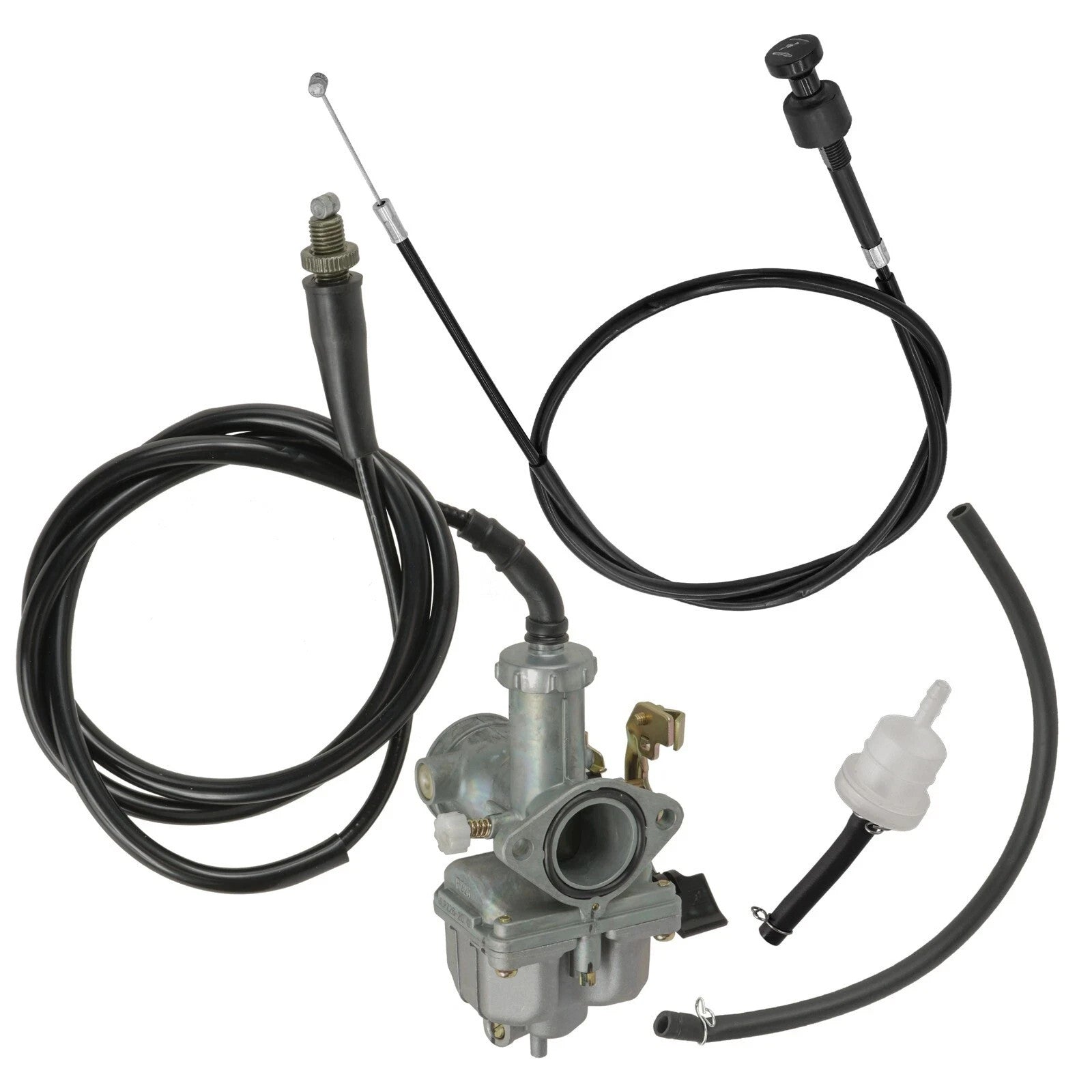 Carburetor W/ Choke Throttle Cable For Honda TRX250EX Sportrax 250 2X4 2006-2008