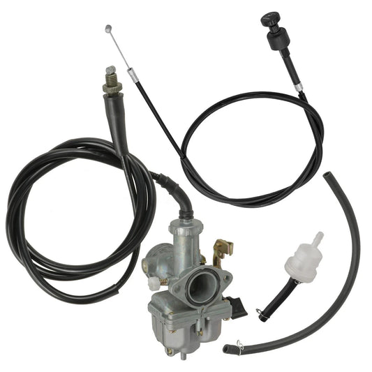 Carburetor W/ Choke Throttle Cable For Honda TRX250EX Sportrax 250 2X4 2006-2008