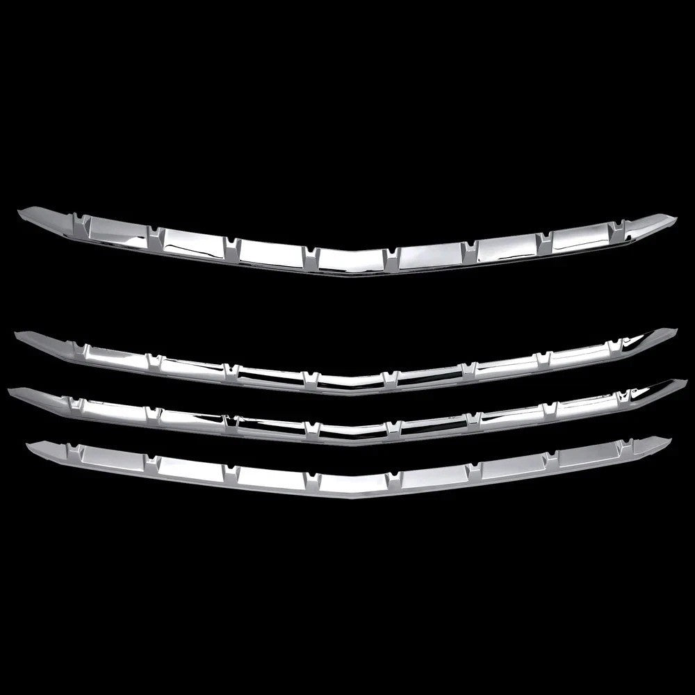 Grill Cover For Chevy Silverado 1500 2019-2022 Snap On Grille Overlay Chrome