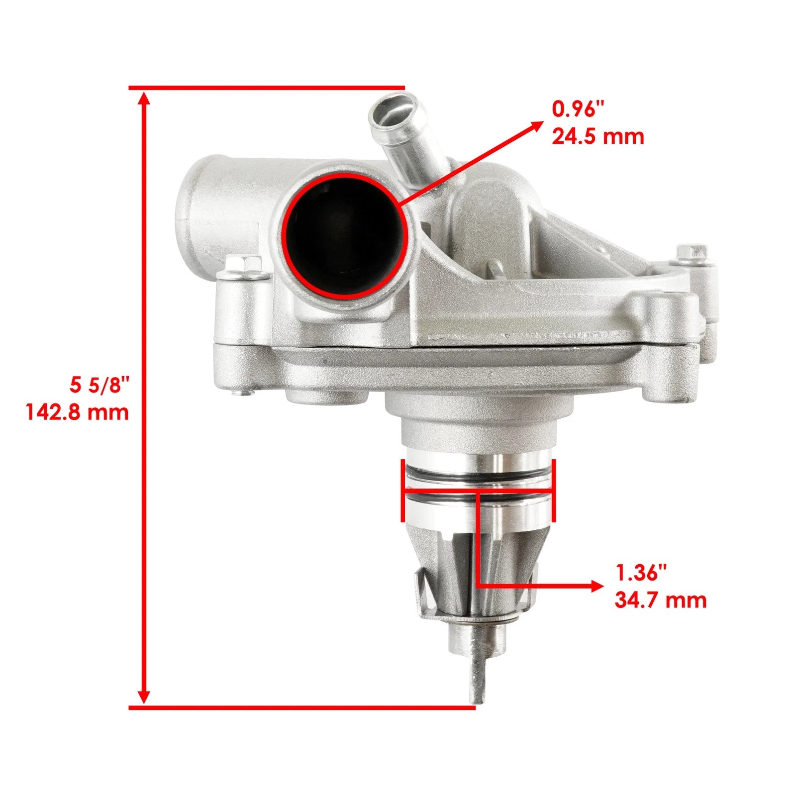 Caltric 1205015 Water Pump Assembly For Polaris Ranger  Ace RZR General