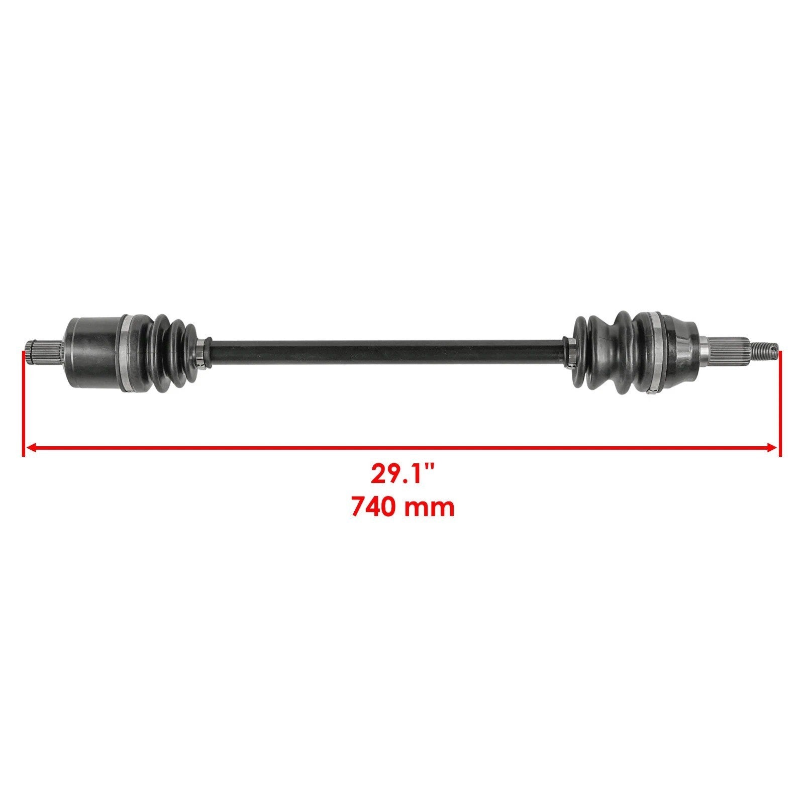 for Polaris RZR S 900 EPS 2015 / 4 900 /  900 60" 2015-17 Front and Rear Axles