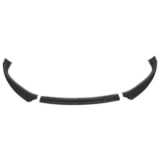 HECASA Carbon Fiber Style Front Bumper Splitter Lip For Tesla Model S 2016-2020