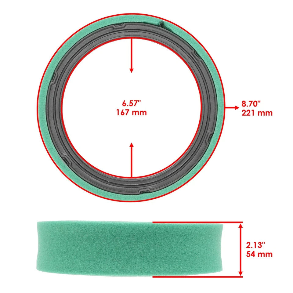 Caltric HE1402628 HE140-2628 Air Filter For John Deere 316 317 318 420
