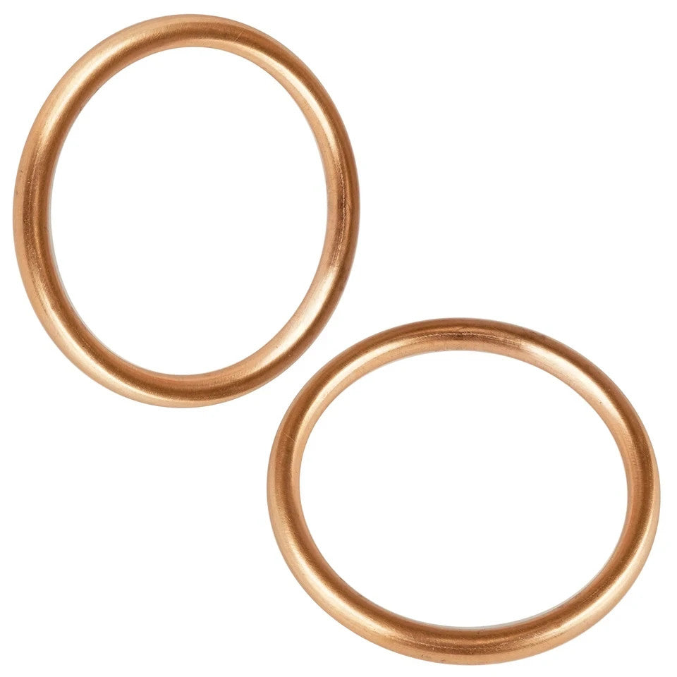 2 Exhaust Pipe Gaskets for Honda XR500R 1981-84 / XR600R 1985 86 / XR650R 00-03